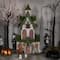 22.75" LED Multicolor Haunted House Halloween Decoration